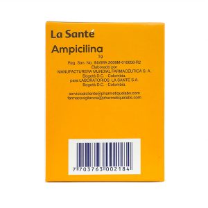 Ampicilina 1 Gr 100 Tabletas Ls