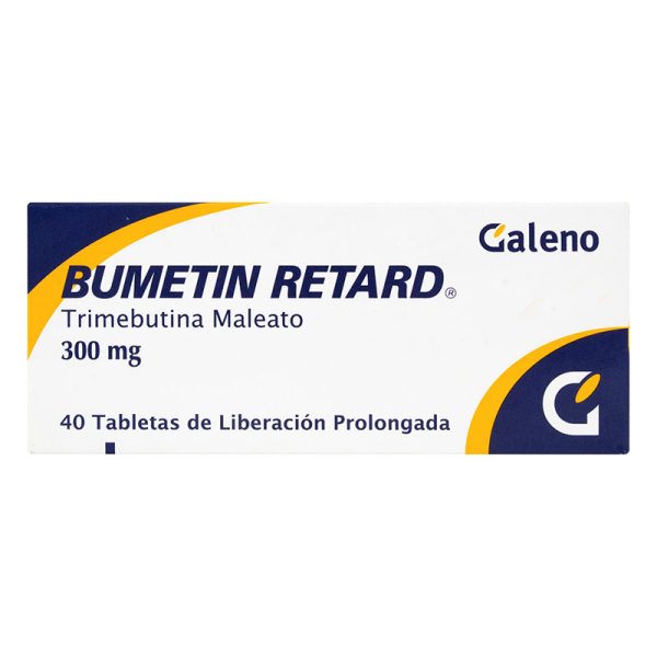 Bumetin Retard 300 Mg 40 Tabletas(A)