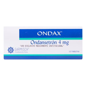 Ondax 4 Mg 10 Tabletas