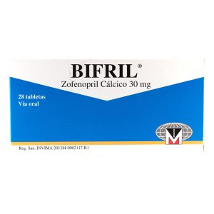 Bifril 30 Mg 28 Tabletas (Pdb)