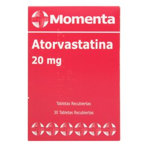 Atorvastatina 20 Mg 30 Tabletas Momenta