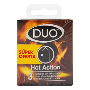 Preservat.Duo Hot Action 3 Uds S.O