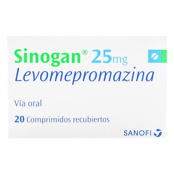 Sinogan 25 Mg 20 Comprimidos