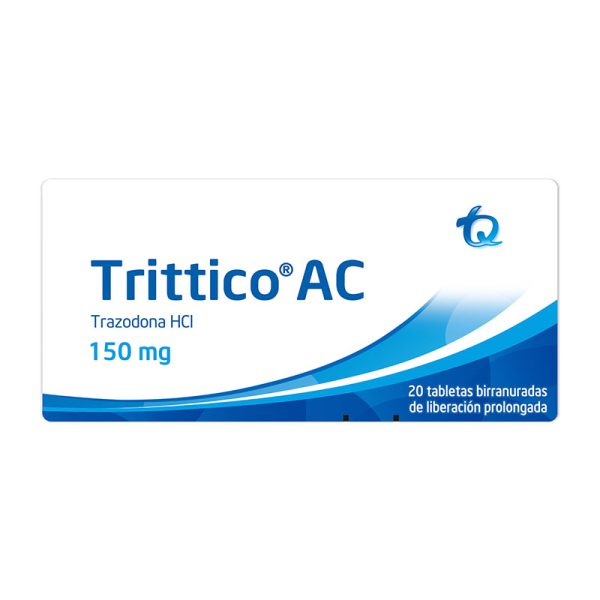 Trittico Ac 150 Mg 20 Tabletas (3%+)(A)(Pae)