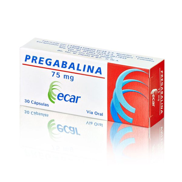 Pregabalina 75 Mg 30 Cápsulas Ec (M)40860