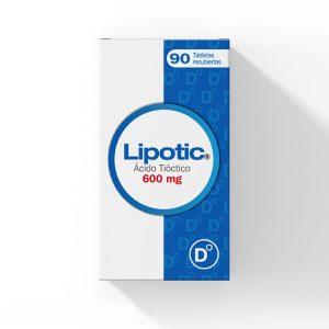 Lipotic 600 Mg 90 Tabletas (A) (Pae)