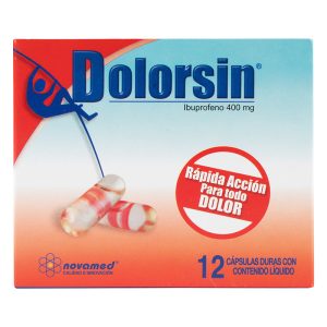 Dolorsin 400 Mg 12 Capsulas