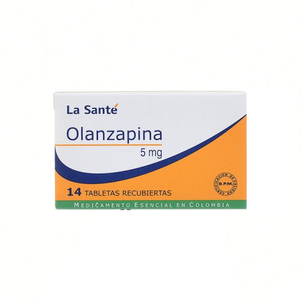 Olanzapina 5 Mg 14 Tabletas Ls