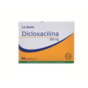 Dicloxacilina 500 Mg 50 Cápsulas Ls