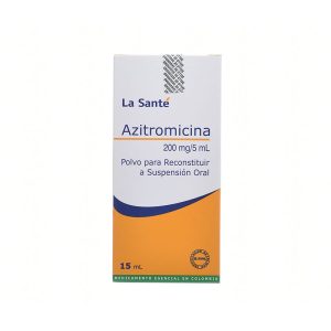 Azitromicina 200 Mg Suspensión 15 Ml Ls