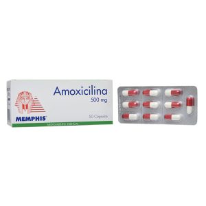 Amoxicilina 500 Mg 50 Cápsulas Mp