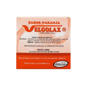 Velgolax Polvo Naranja Sobre 30 Gr
