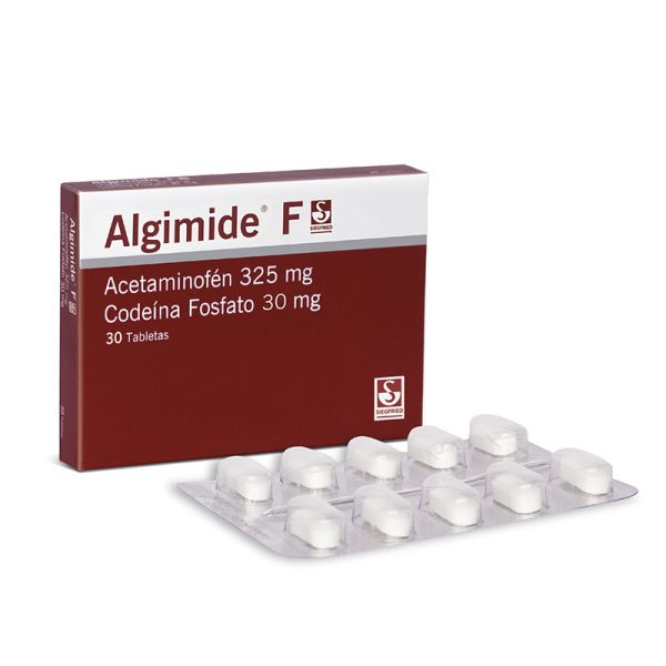 Algimide F 325 Mg 30 Tabletas