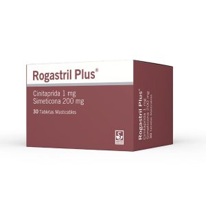 Rogastril Plus 1 Mg/200 Mg 30 Tabletas Masticables