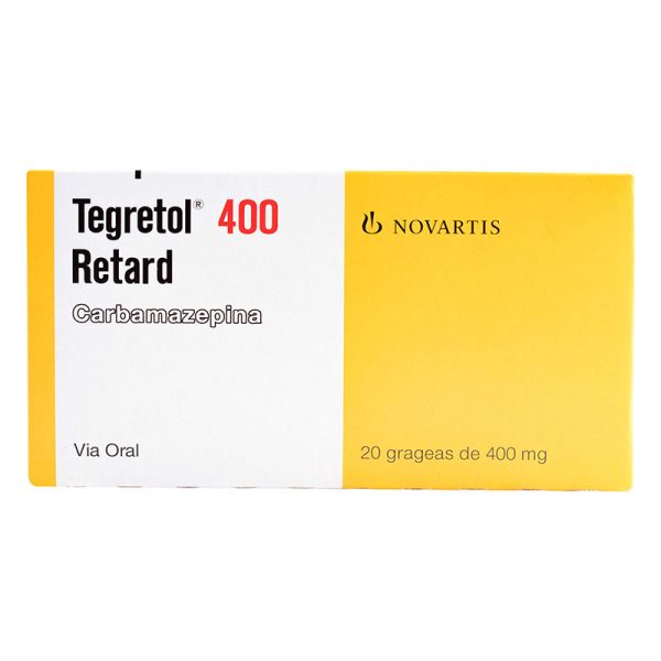 Tegretol Retard 400 Mg 20 Tabletas (P)13200(Sc)